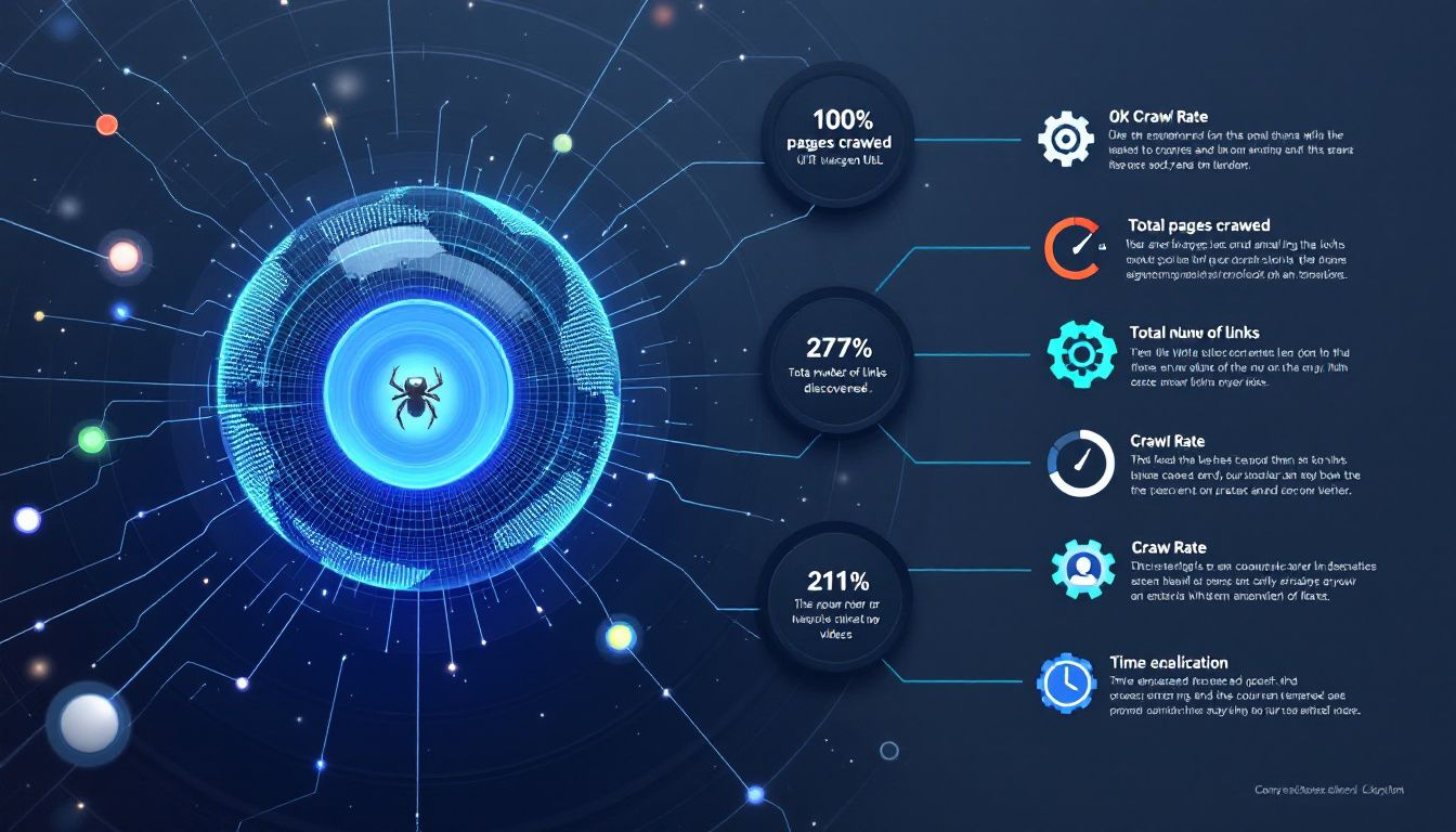 The Ultimate Seo Audit Guide: Boost Your Site'S Performance In 2025 2 A Visual Representation Of A Comprehensive Site Crawl Process.